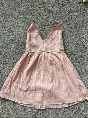 Kalli Collection Dusty Rose Smocked Top